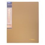 Папка на 2 О-кольцах A4 700 мкм 25 мм, 4 шт, d-20 мм, золотой new EC211300128, Expert Complete