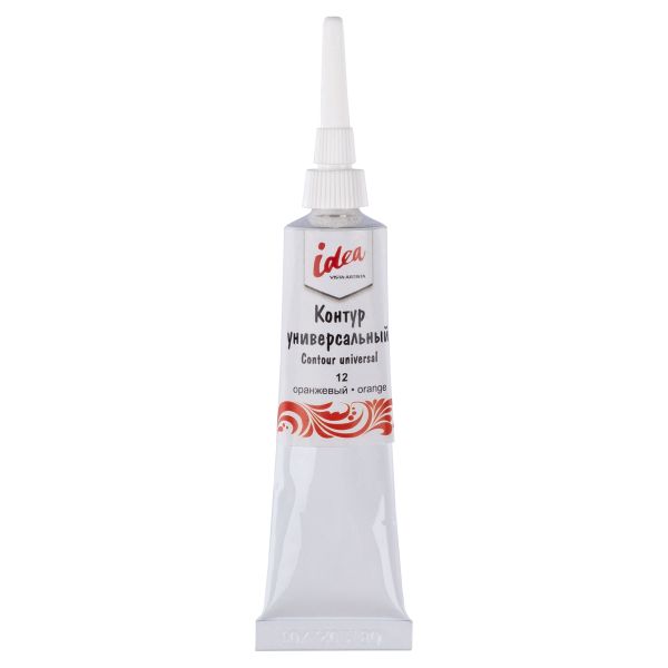Контур универсальный 18 мл, 12 оранжевый, Vista-Artista VARU-18