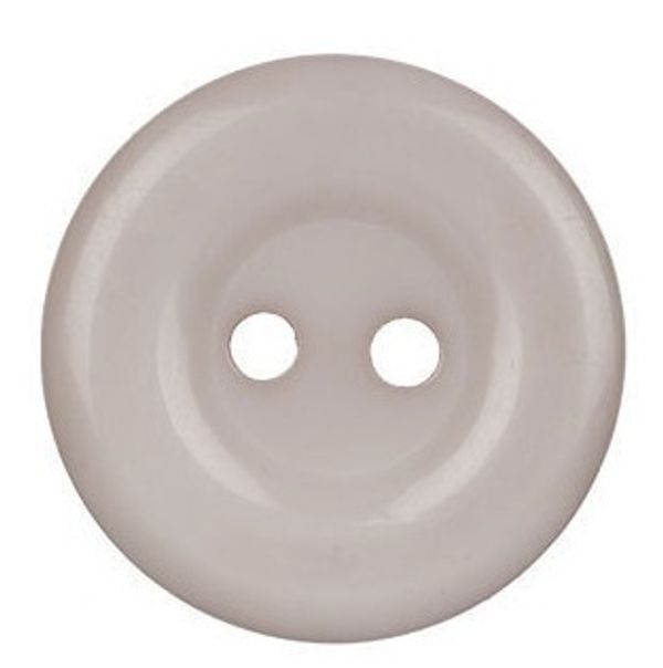 Пуговицы 2 прокола костюмные 20 мм, 24 шт, D133 грязно-серый, Blitz DRN 0017