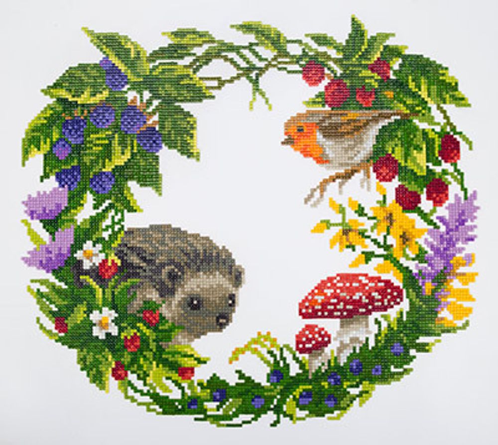 Алмазная (кристальная) мозаика Фрея, Урожайное лето, 30х33,5 см