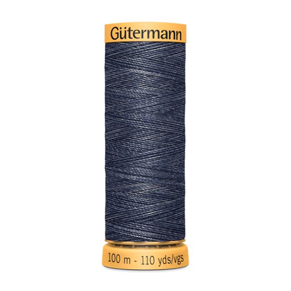 Нитки для штопки джинсов Gutermann Jeans, 100м, 5397 джинсовый