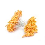 Тычинки для искусственных цветов 6см (оранжевый)