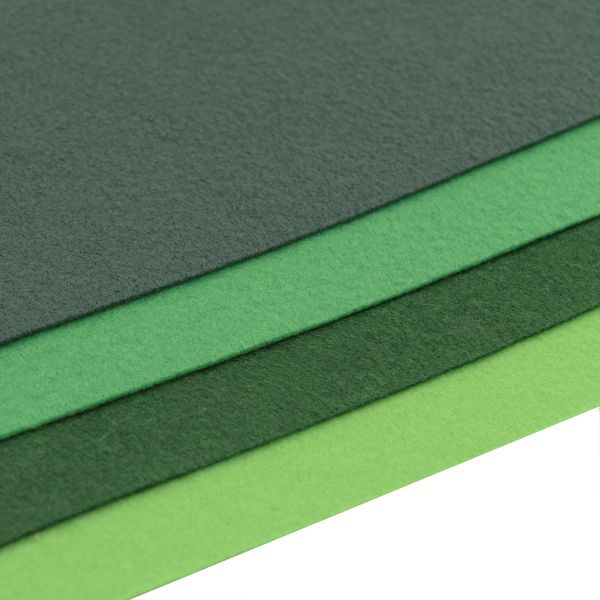 Фетр листовой мягкий 1.0 мм, 20х30см, 4 шт, Astra&Craft, 2