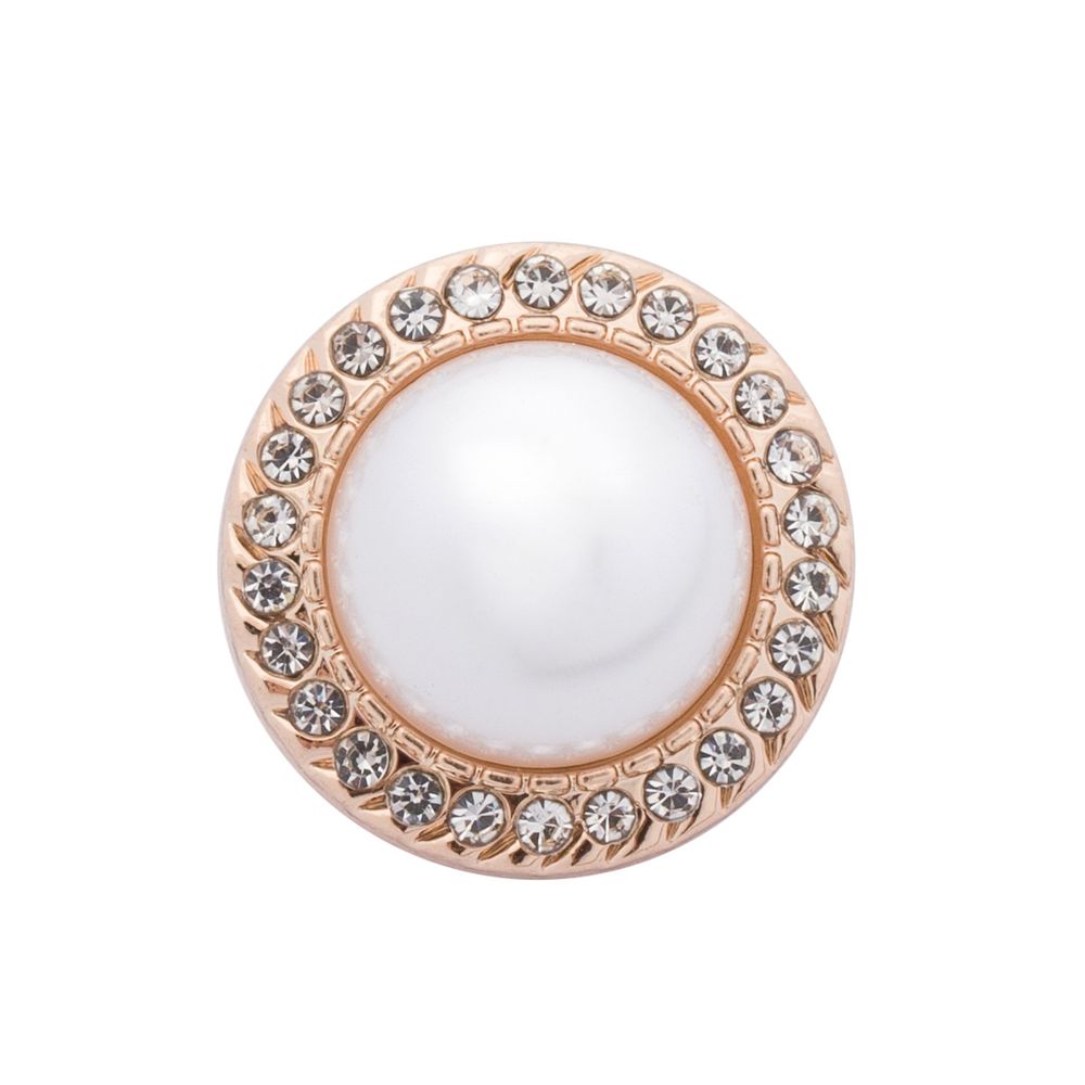 Пуговицы на ножке 28L=18 мм, металл, Gold (золотой), 10 шт, MP15