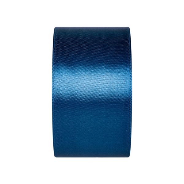 Лента атласная 1-сторонняя 50.0 мм / 33±2 метра, 095 синий, Gamma
