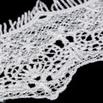 Кружево гипюр (плетёное) 72 мм / 3 метра, C501 белый