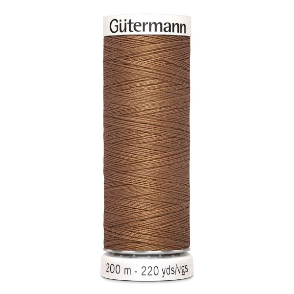 Нитки универсальные Gutermann Sew-all, 200м, 842 средне серо-коричневый, 5 катушек