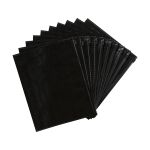 Папка-конверт на ZIP-молнии A5+ 180 мкм волокно, 10 шт, черный ЕС211230095, Expert Complete ЕС211230095