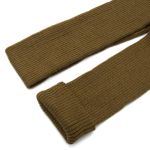 Манжеты трикотажные рукава 6.5 см / 3 метра, тонкие, 2х2, 075 беж