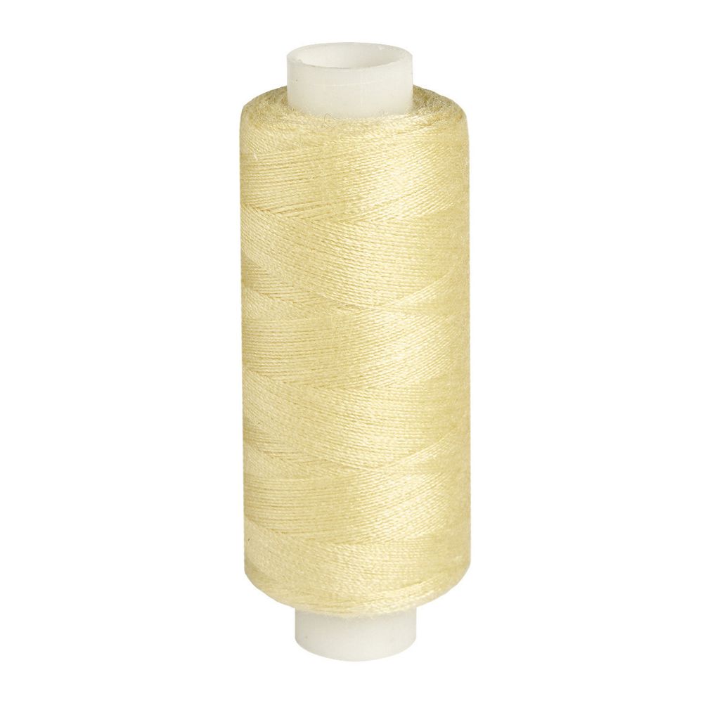 Нитки швейные бытовые Bestex 40/2, 365 м (400 ярд) / 10 кат., 008 кремово-желтый