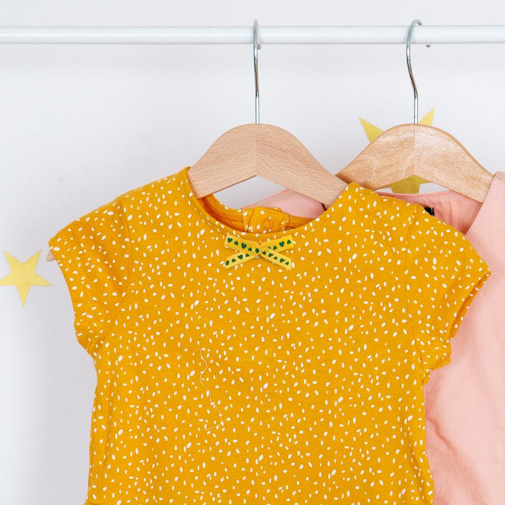 Набор текстильных бантиков, 100 шт, 203 желто-зеленый, Annet BDR