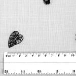 Ткань шитьё (прошва) 100 г/м², 150 см / 2 метра, TBY.Emb.A823.2.2, цв.02 белый