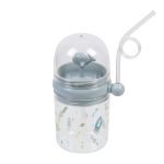 Бутылка пластиковая 260 мл, 8х8х15 см, №01 голубой, Lol&Pop LLP-007