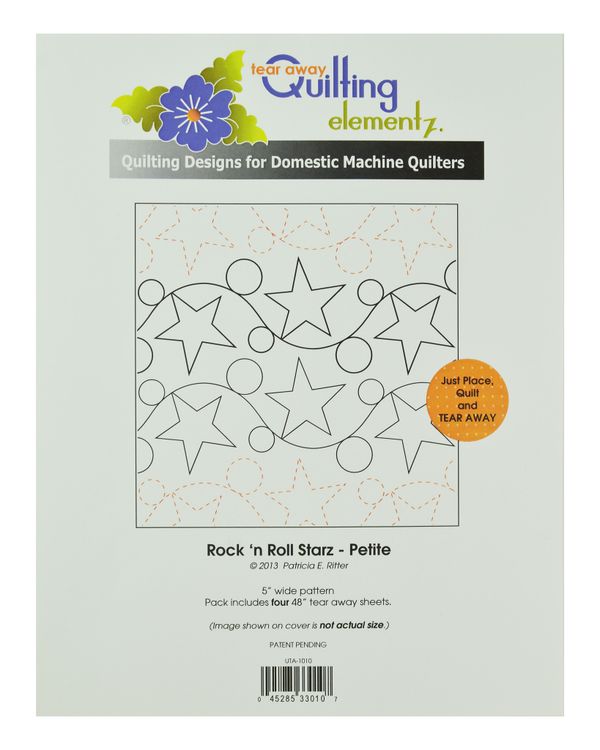 Трафарет Rock'n Roll Starz - Petite Tear Away UTA-1010, 1 шт, UTA-1010