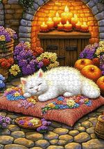 Пазл 500 элементов, PZL-500/83 Сон у камина, Фрея