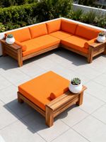 Оксфорд 200D PU1000 78 г/м², 150 см / 10 метров, ОКС.TBY200D.580.10, 580 неон оранжевый