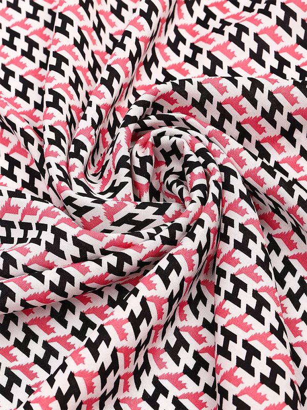 Штапель 90 г/м², 145 см / 2 метра, TBY.Vi.pr.E1346.6.2, цв.06 розовый