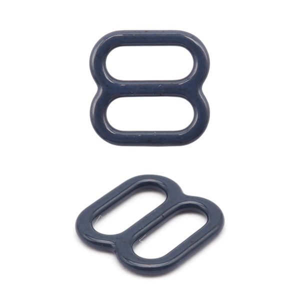 Рамки-регуляторы для бюстгальтера металл 8.0 мм, 20 шт, C147 темно-синий, ГВ1008