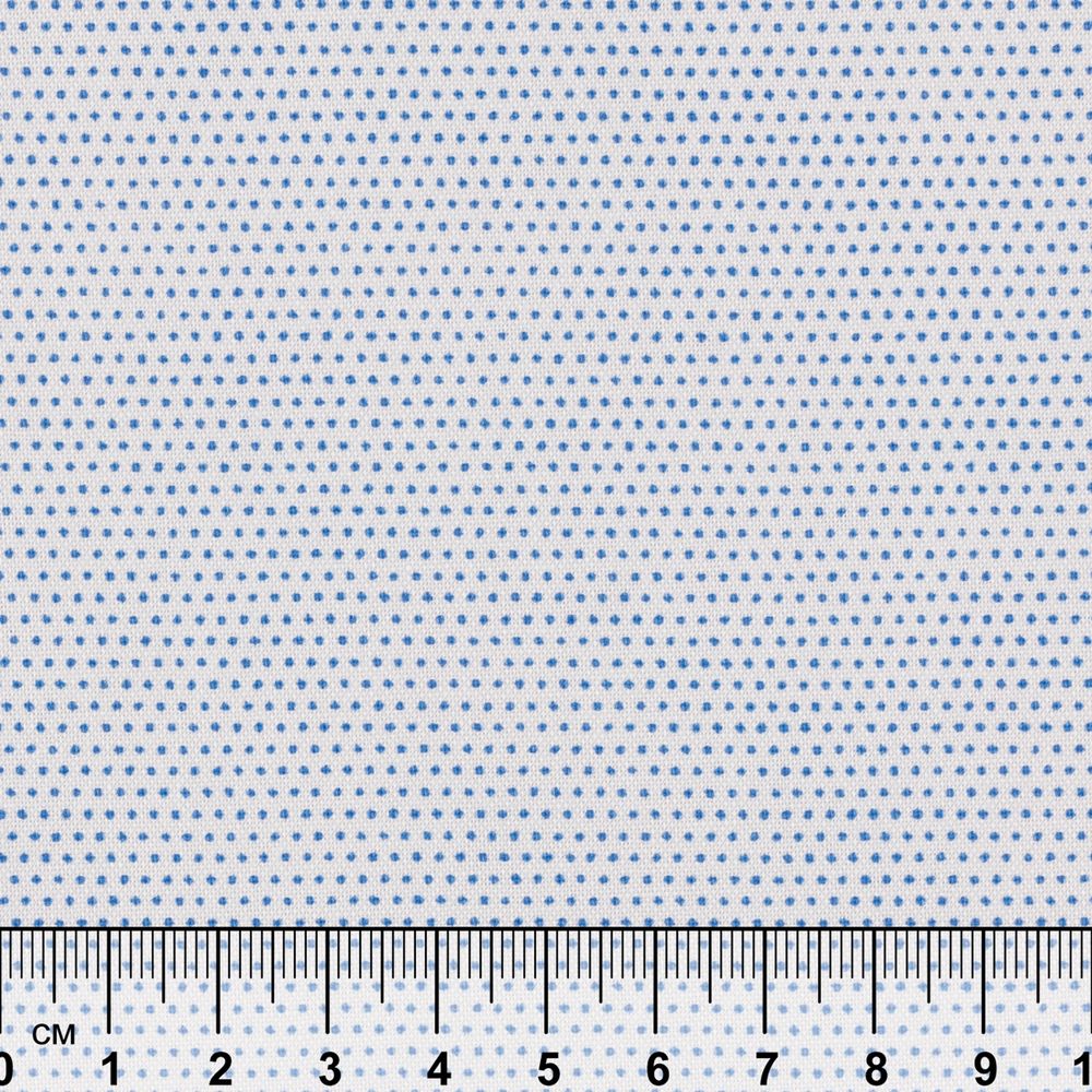 Ткань для пэчворка Peppy Бабушкин сундучок 100х112 см, 140±5 г/м², БС-36 мл.горох бл.бл.розовый/синий