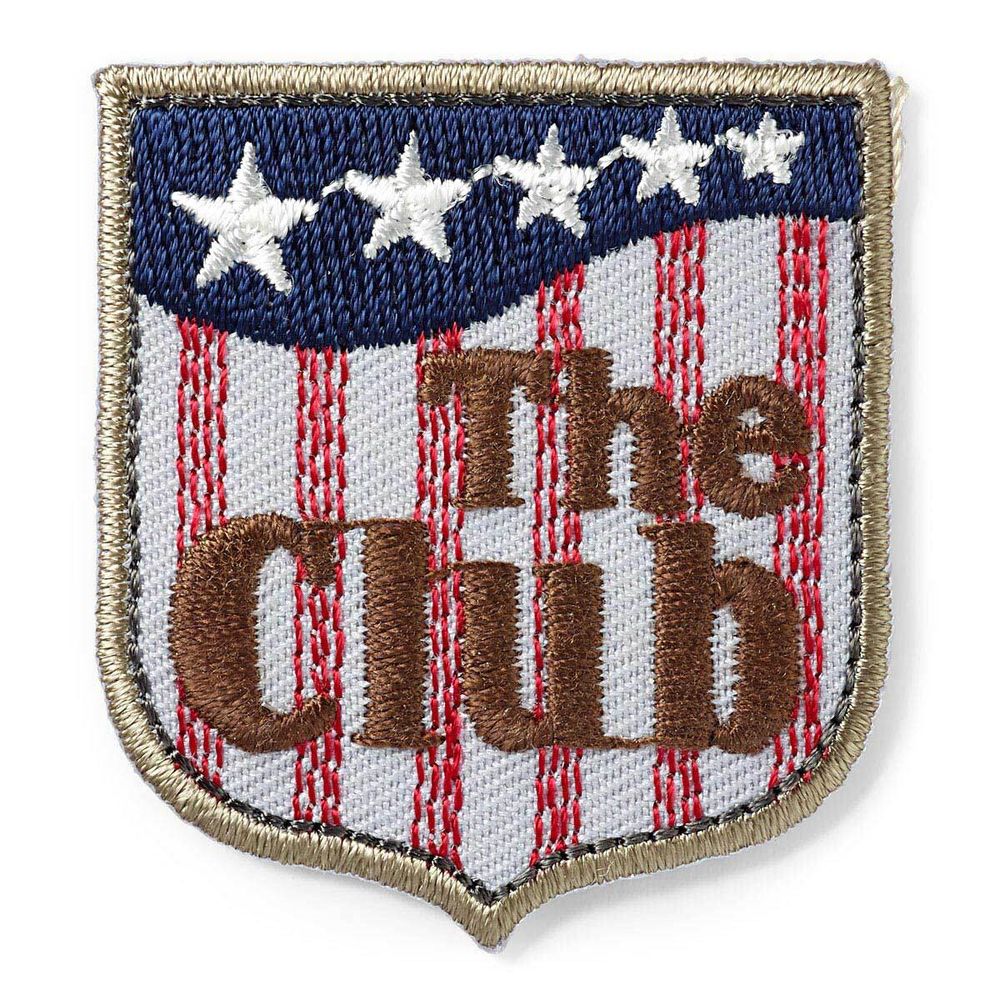 Термоаппликация Ярлык THE CLUB сер./кор. Prym
