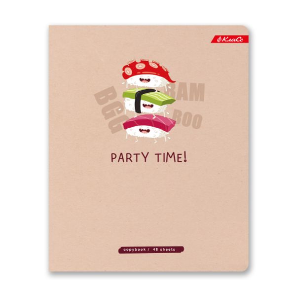 Тетрадь ученическая общая, A5+ 48 л. на скобе, белизна 100%, 10 шт, клетка, 000328 Друзья навсегда, Светоч 48ТСК5_3_1