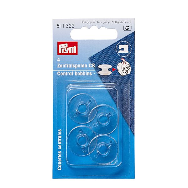 Шпульки для швейных машин, пластик CB, Prym