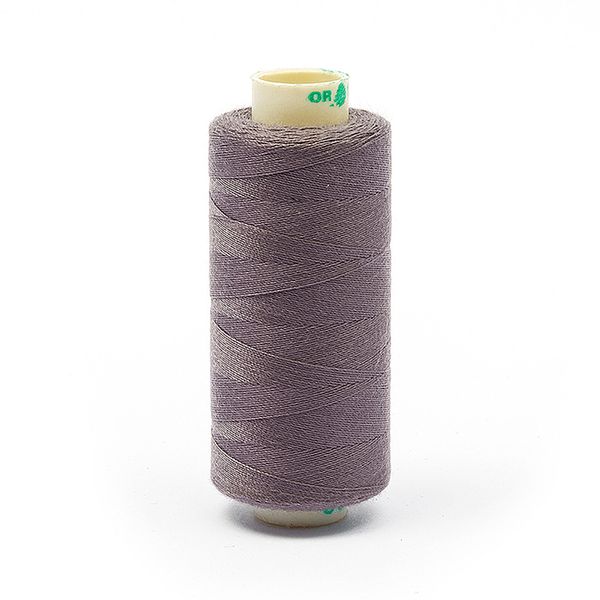 Нитки швейные бытовые Dor Tak 40/2, 366 м / 10 кат., 332 серый