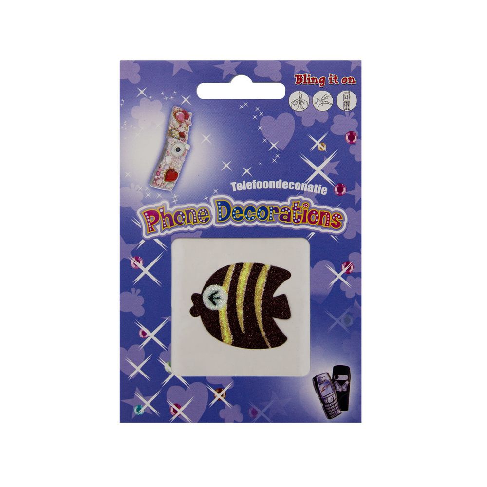 Наклейки декоративные с напылением, 1021/7254