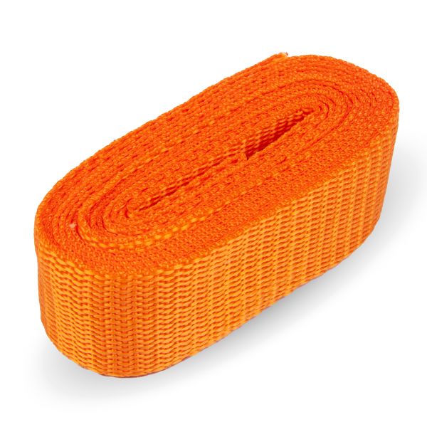Стропа (ременная лента) 30 мм / 5х2.5 метра, фасовка, оранжевый, 3713 (3075_3590)