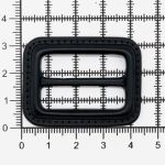 Пряжка пластиковая 30 мм, черный, П02(2.06-1460-30), 10 шт