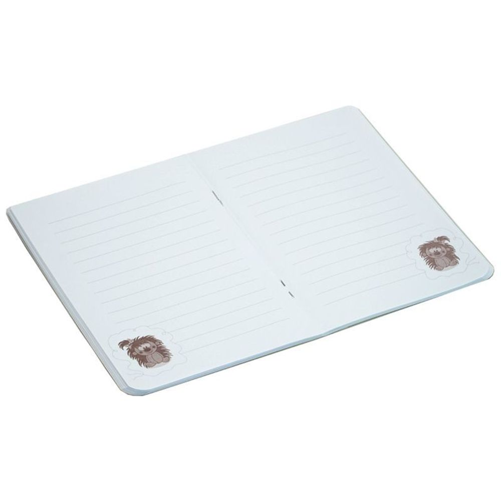 Записная книжка двойная обложка А6 32 листа с "Movie" эффектом "Крутой ежик"