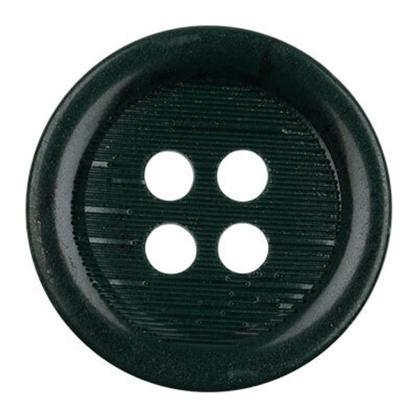 Пуговицы 4 прокола костюмные 15 мм, 12 шт, 273 зеленый, Blitz DRN 0046