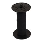 Тесьма (лента) киперная (100 х/б) 5 мм / 50 метров, черный/black, Gamma TCT-5