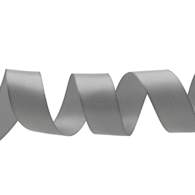 Лента декоративная ёлочка 40.0 мм / 20±1 метров, 43 св.серый