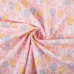 Ткань для пэчворка Peppy Молочные сны фланель, отрез 100х110 см, 175 г/м², МС-05 розовый, Peppy