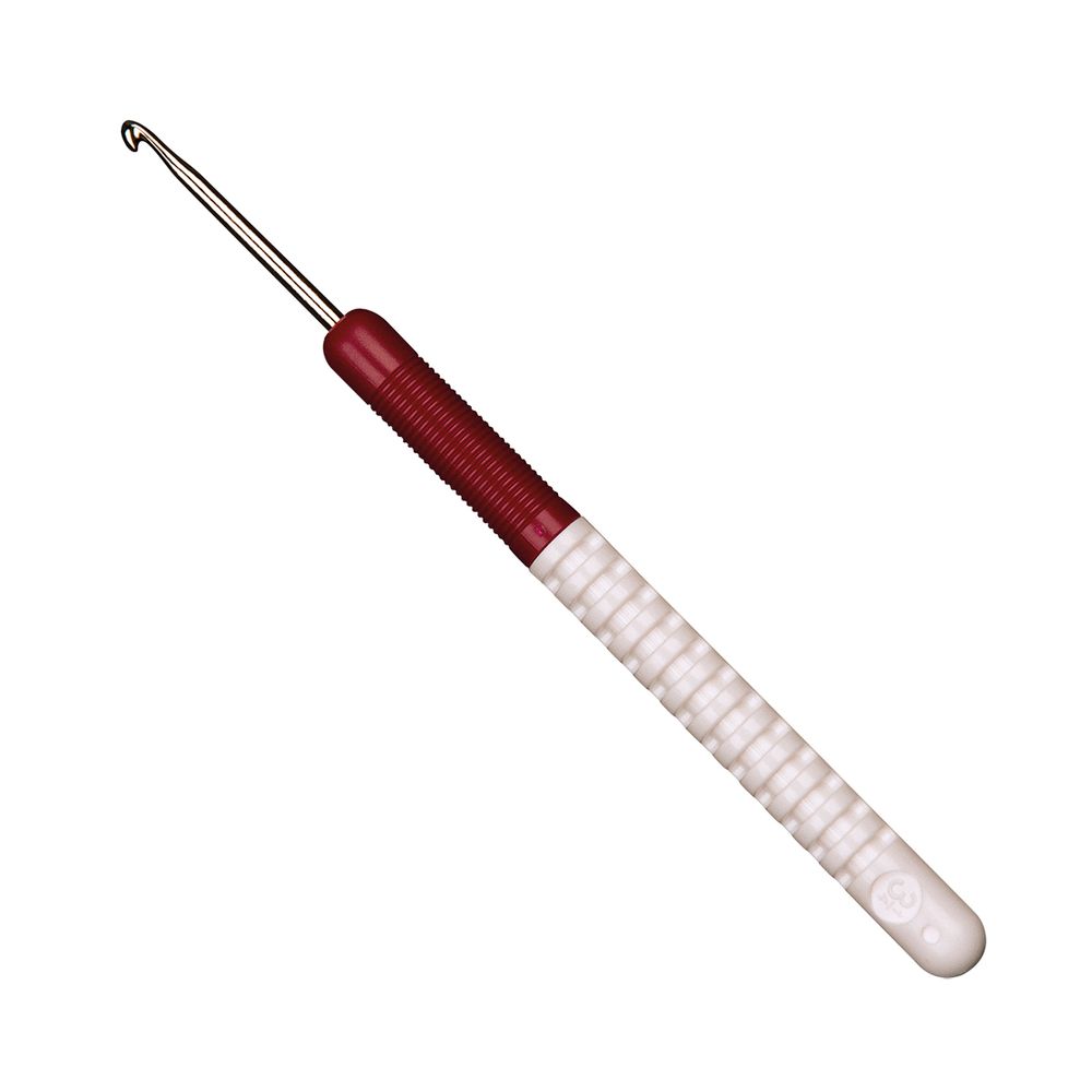 Крючок для вязания Addi ⌀3.25, 15 см, пластиковая ручка