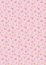 Ткань для пэчворка Peppy Весенний этюд, отрез 50х55 см, 146 г/м², ВЭ-15 розовый, Peppy