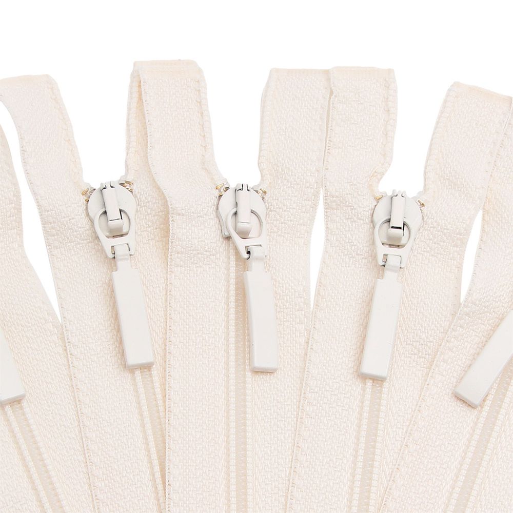 Молния спираль (витая) Arta Т5 (5 мм) 1 зам., разъем., 80 см, цв. 571 св.бежевый, уп.5 шт