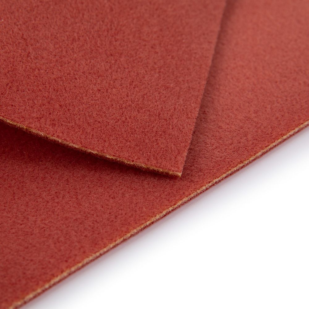 Коврик для бисера полиэстер 30х23х0.4 см, 5 шт, №06 красный, Zlatka KVR