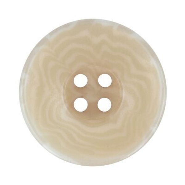 Пуговицы 4 прокола костюмные 20 мм, 24 шт, D125 кремовый, Gamma RIO 0002