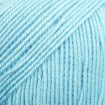 Пряжа Люблю вязать Зефир / уп.3 мот. по 100 г, 295 м, 507 голубой
