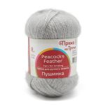 Пряжа Троицкая Пушинка / уп.10 мот. по 50 г, 225 м, 08 светло-серый