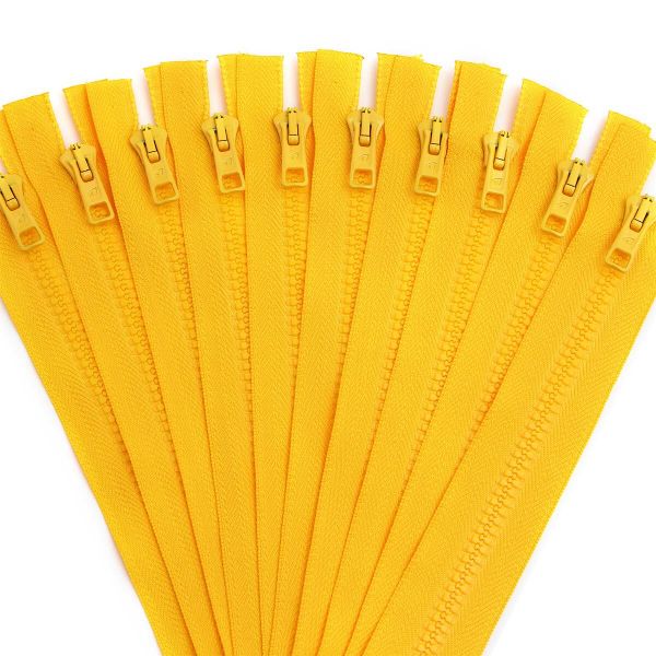 Молния трактор Arta Т6 (6 мм) 1 зам., н/раз., 18 см, цв. 162 мимоза, уп.10 шт