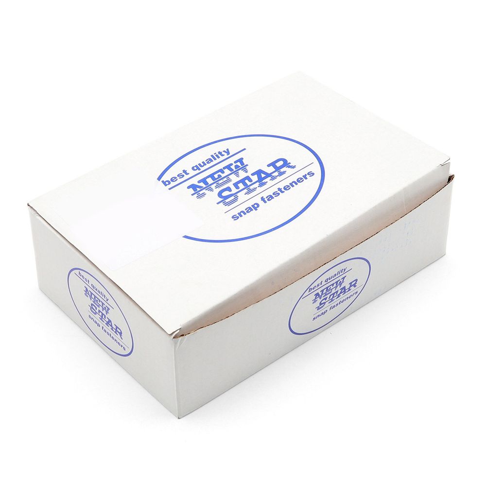 Кнопка рубашечная (джерси) закрытая ⌀9.5 мм, ≈1440 шт, МЕТАЛЛ, эмаль, цв.569 т.синий глянцевый, NEW STAR