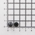 Хольнитены джинсовые ⌀8 мм, |БЕЗ ГВОЗДЯ|, BIG, черный, 100 шт