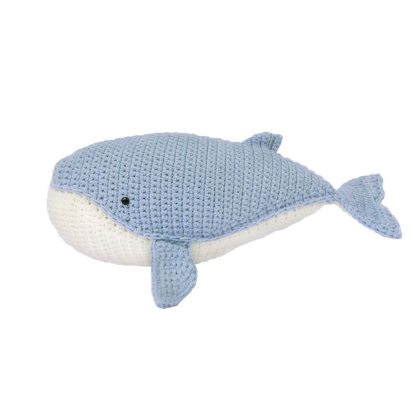 Набор для вязания игрушки Могучий кит 28 см, Miadolla AMG-0109