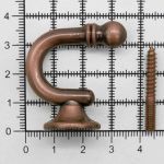 Крючки под подхваты ⌀19 мм, 2 медь