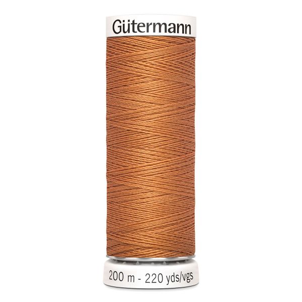 Нитки универсальные Gutermann Sew-all, 200м, 612 рыжая охра, 5 катушек