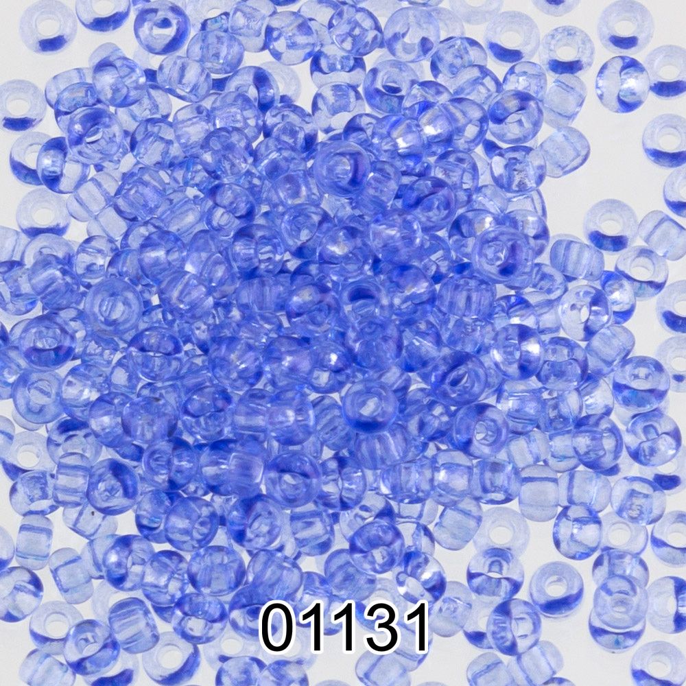 Бисер Preciosa круглый 10/0, 2.3 мм, 500 г, 01131 (Ф330) синий
