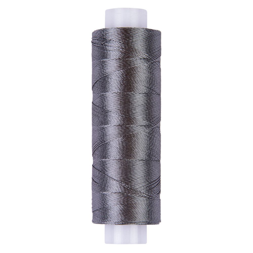 Нитки вышивальные Gamma V150/2, 10х200 ярдов, 3470 серый